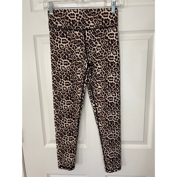 Zyia Active Leopard Scrunchy Brilliant High Rise Legging Medium 6 8 Gym Workout - Picture 2 of 9